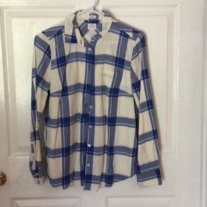 J. Crew Flannel Shirt Size Small
